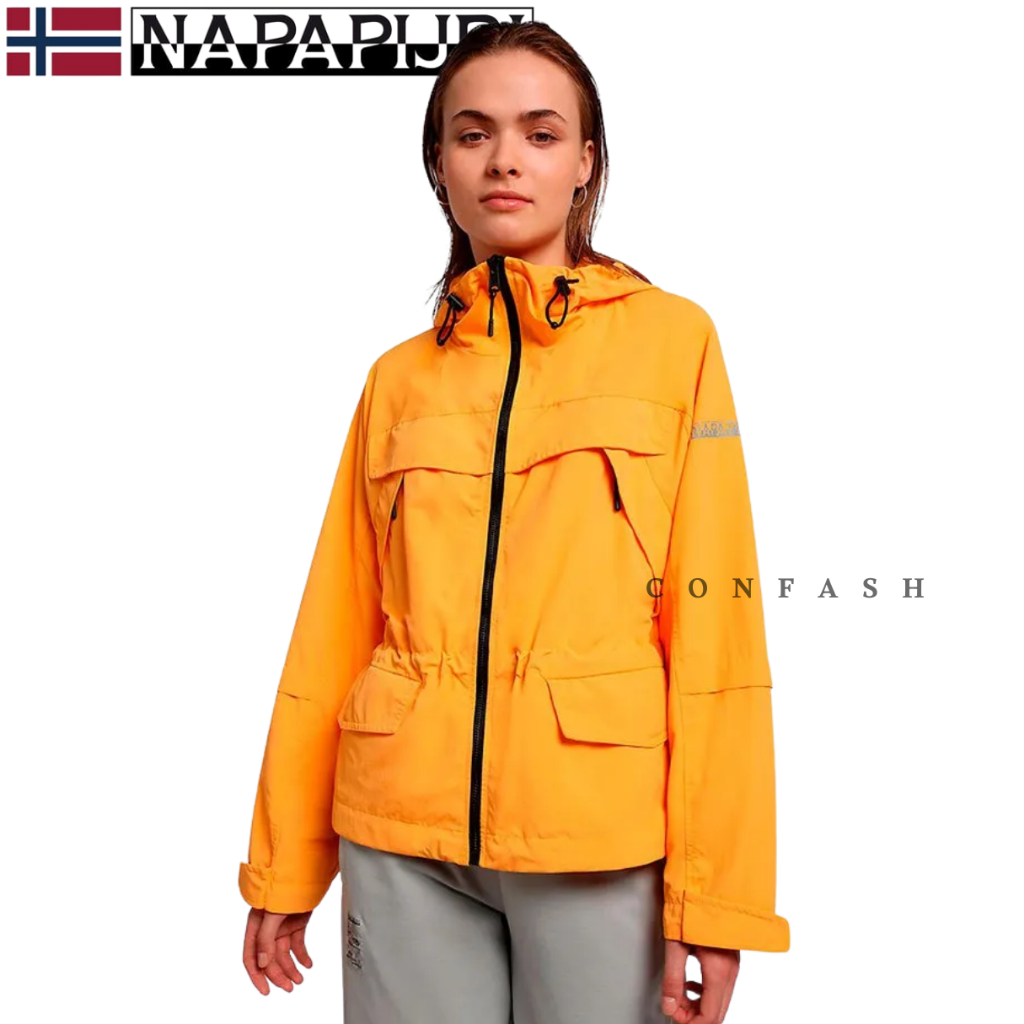 Jaket Napapijr*i Short Jacket Skidoo Open Circular Original Outdoor Waterproof Windproof Outdoor Sum