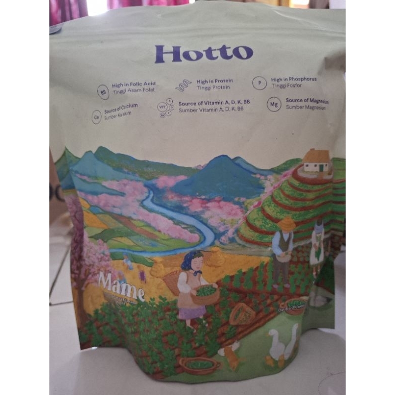 

Hotto Mame minuman serbuk cereal edamame