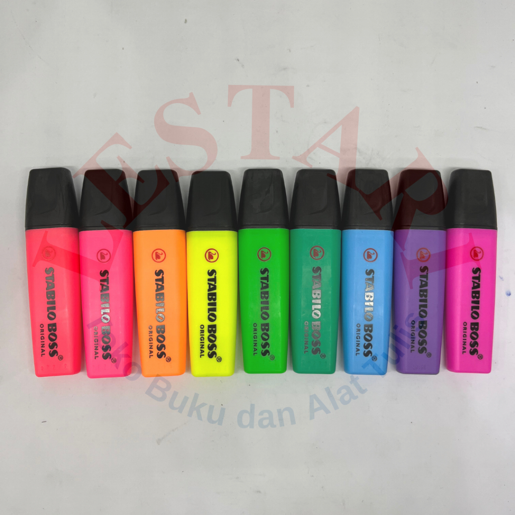 

Stabilo Boss Warna Warni (Include Pastel)