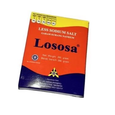 

Garam Lososa Garam Hipertensi 250 gr