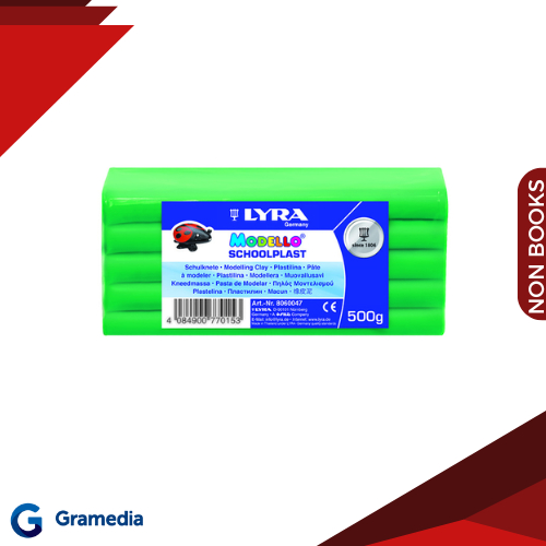 

Gramedia Medan - LYRA Lyra MODELLING clay 500g green