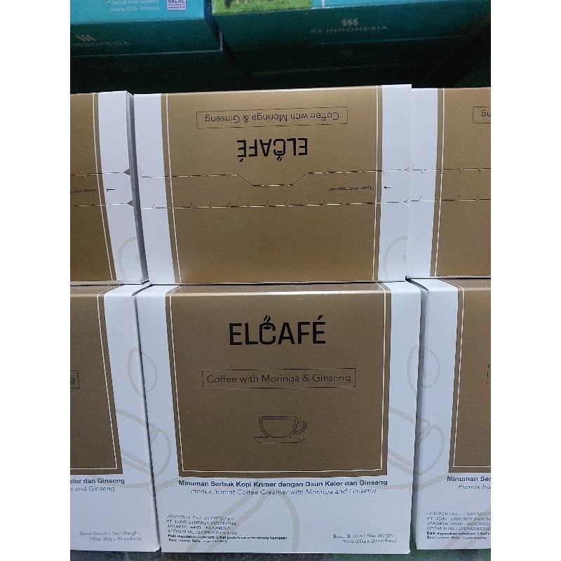 

Elcafe ELCAFE COFFEE & GINSENG asli 100%