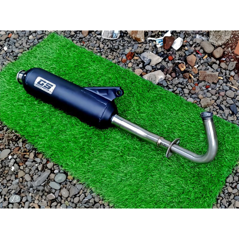 KNALPOT STANDAR RACING MIO SPORTY/SMILE/SOUL