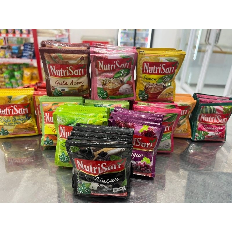

Nutrisari renteng aneka rasa isi 10 sachet