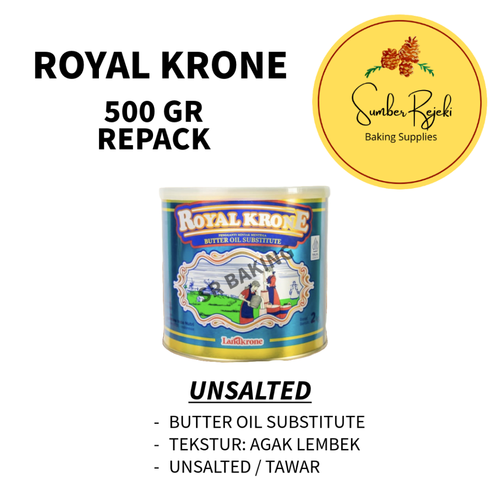 

Royal Krone Butter Unsalted 500 GR / 500gr