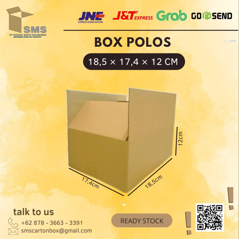 

KARDUS/CARTON BOX UK 18,5x17,4x12