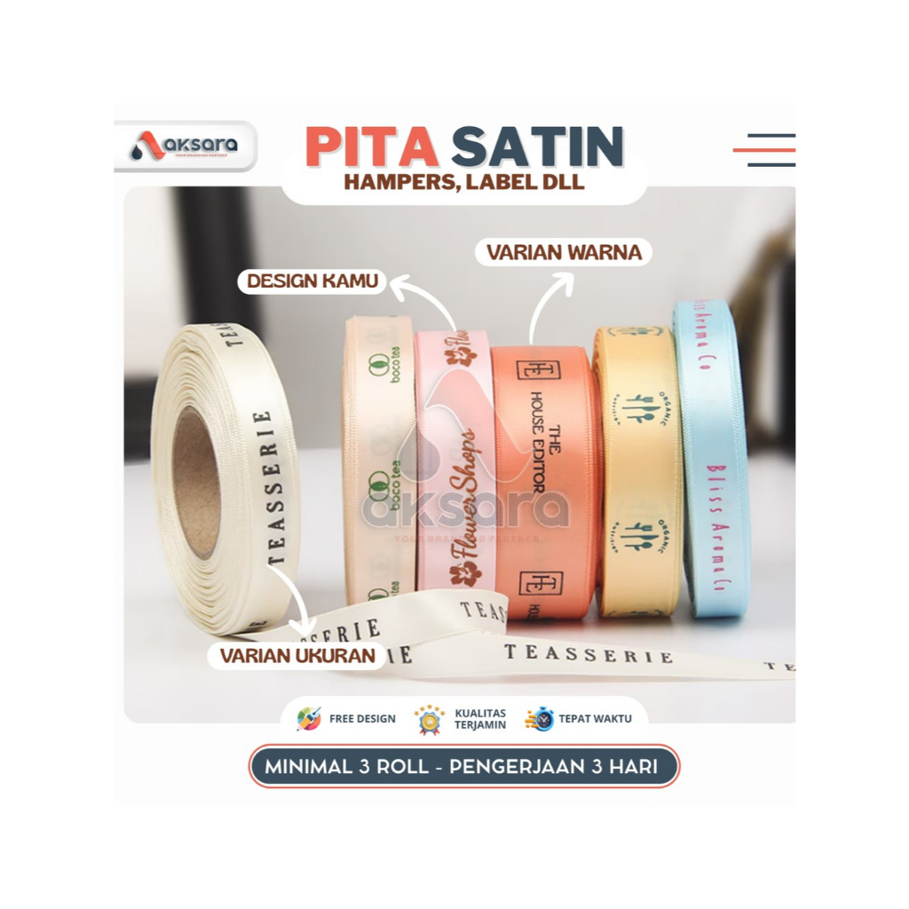 

PITA SATIN/Pita Hampers/Pita Packaging/Pita Hampers Custom/Tali Kado/Hampers Lebaran