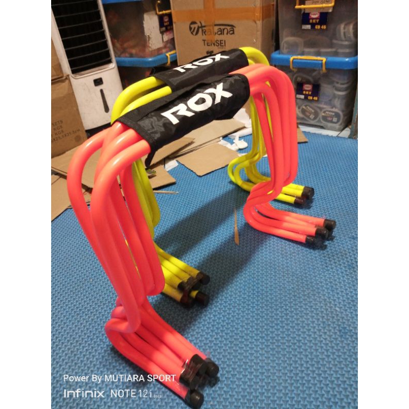 PROMO MURAH 1 SET ISI 5 PROFESSIONAL TRAINING HURDLE ORIGINAL 40cm 50cm