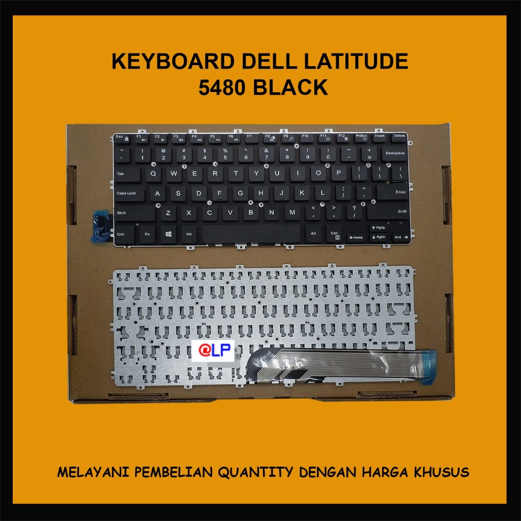KEYBOARD DELL LATITUDE 5480 BLACK