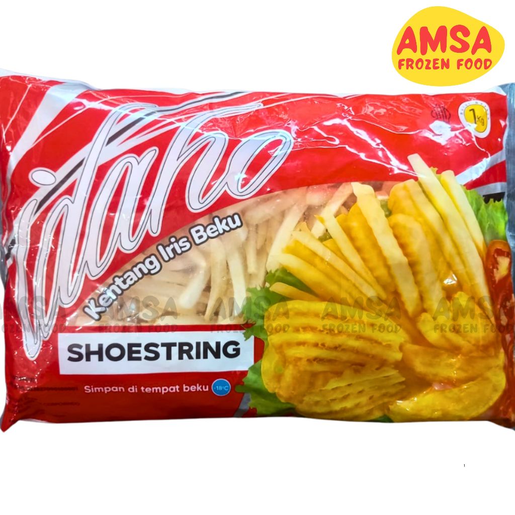 

Idaho Shoestring 500 gr / Idaho Kentang Goreng Shoestring 500 gr