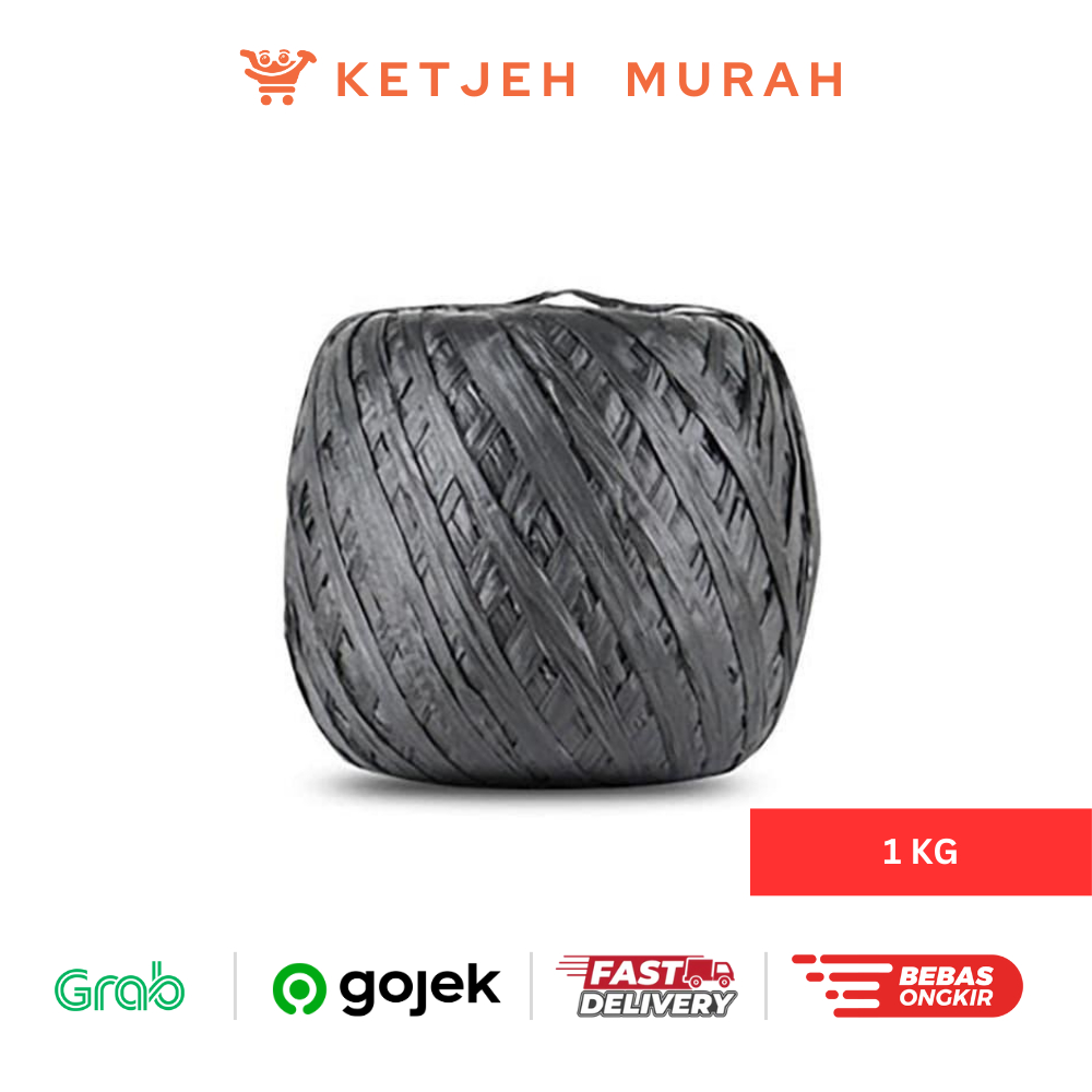 

Tali Rafia Besar HItam 1 KG