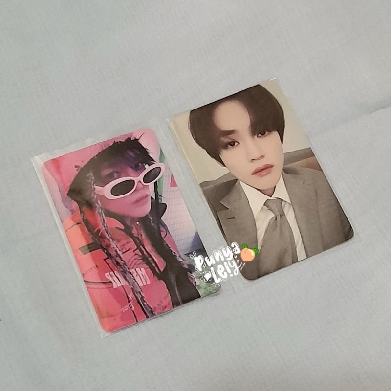 photocard nct dream chenle istj ktown pob