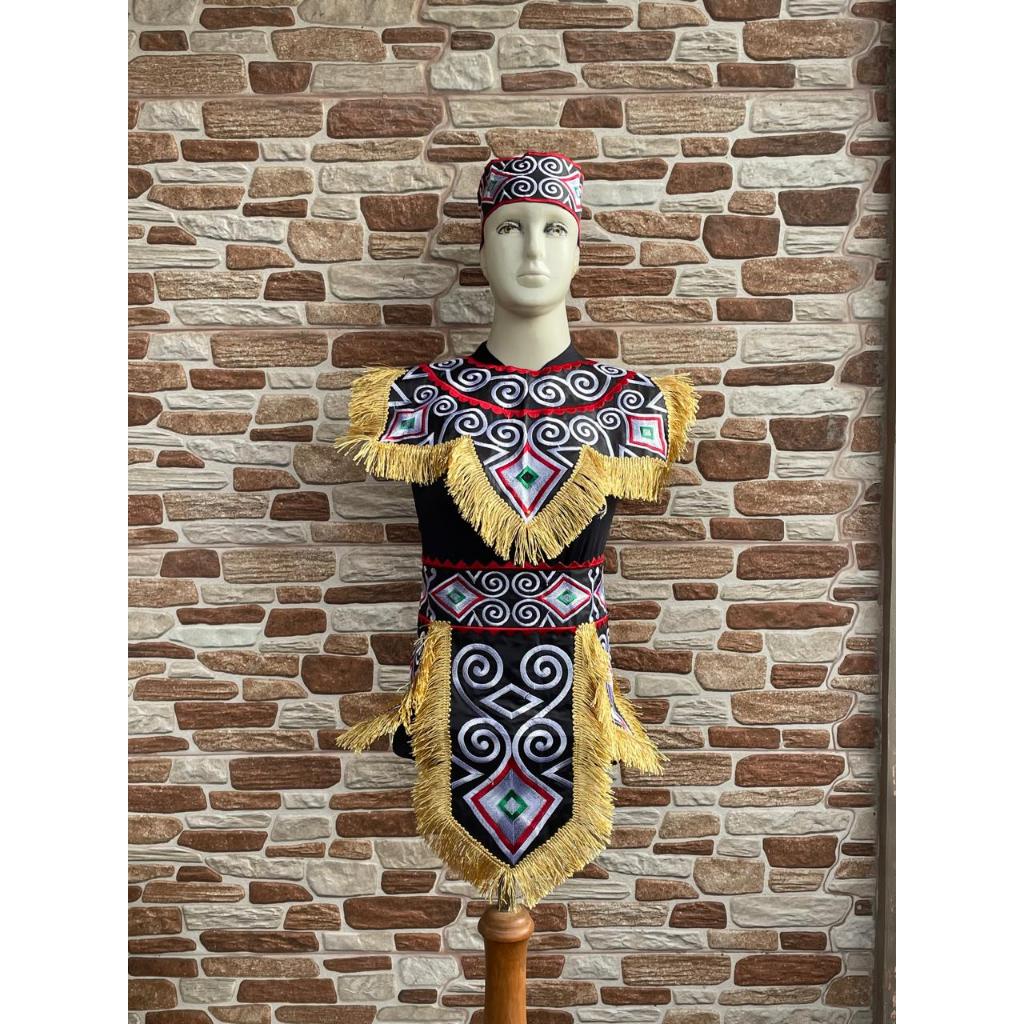 RENDA BORDIR KOSTUM PAPUA ANAK ANAK