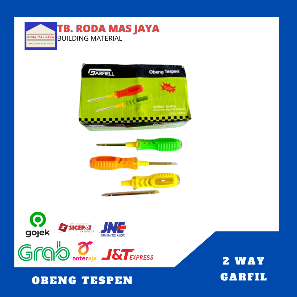 Obeng Tespen/Obeng Listrik/Cek Listrik/ Obeng Garfil