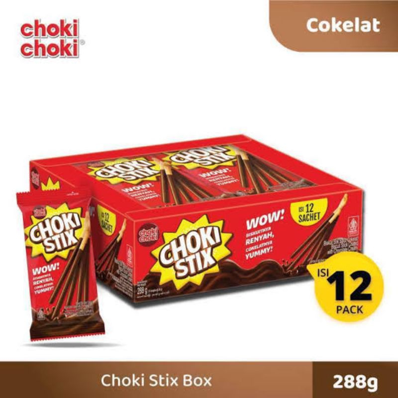 

Choki Choki Stik 288gr isi 12