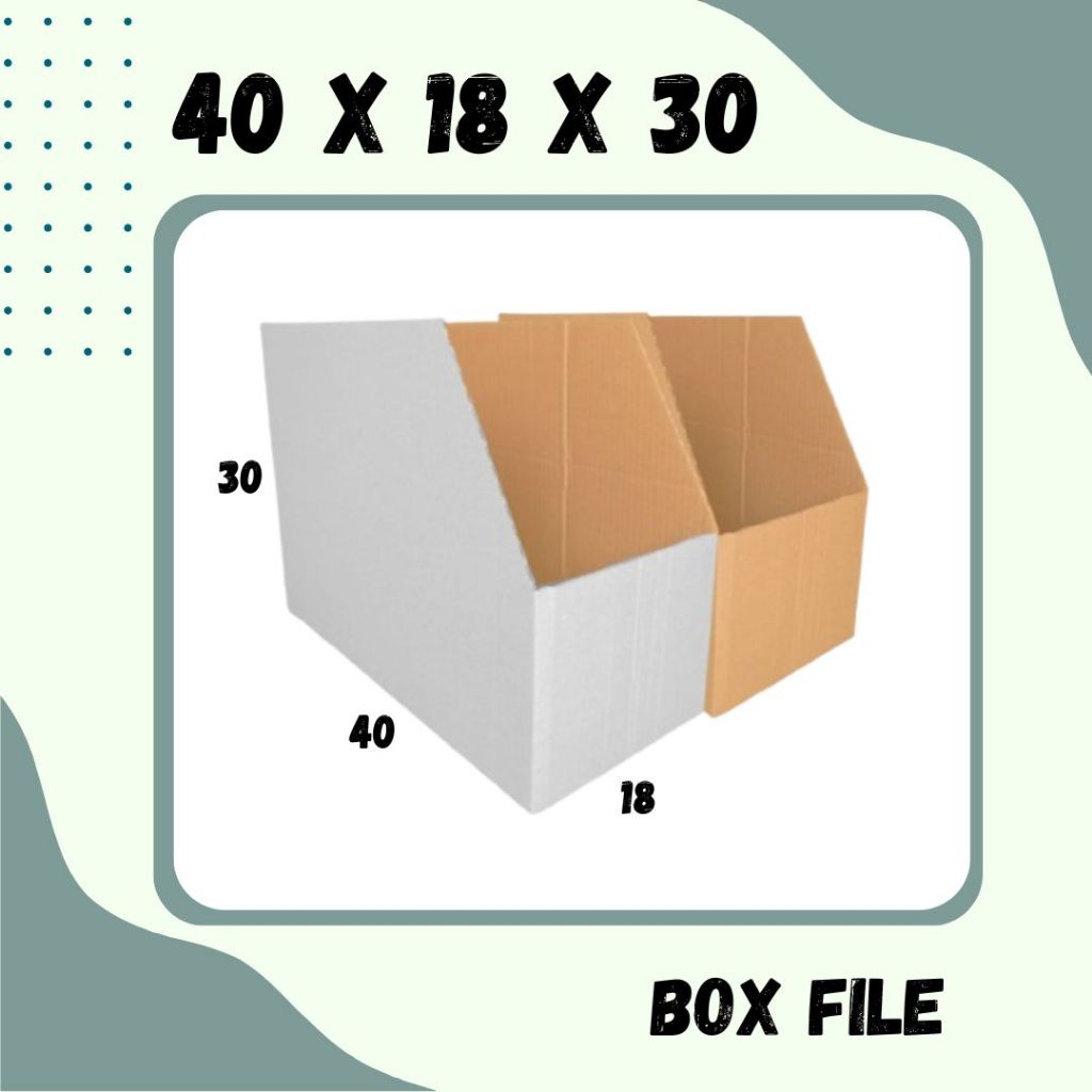 

Box File 40x18x30 Bondex Map Folder Map Bindex Partisi Box Bin Arsip Storage Box Bin Box Folder
