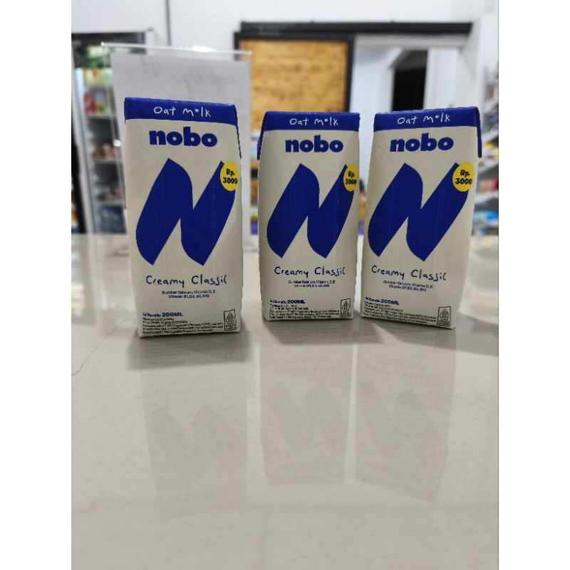 

OAT MILK NOBO KEMASAN 200ML @1 pcs