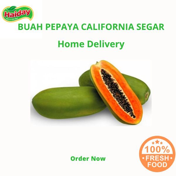 

PROMO BUAH PEPAYA CALIFORNIA READY SETIAP HARI FRESH 1 Pcs