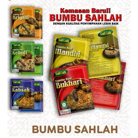 

BUMBU NASI KEBULI, BUKHARI DAN BRIYANI SAHLAH