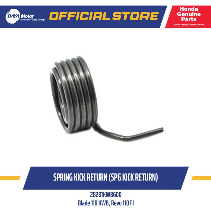 28281KWB600 - Per Engkolan Starter Motor (Spring Kick Return) - HONDA Blade 110 KWB, Revo 110 FI (28