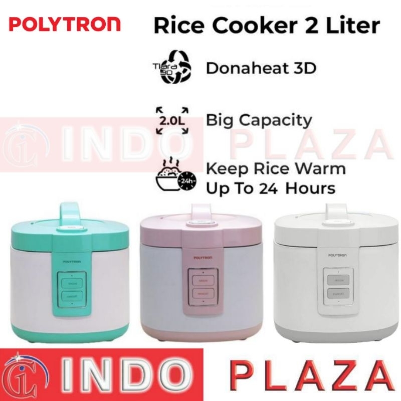 RICE COOKER POLYTRON 2 Liter PRC-1201MG / PRC-1202
