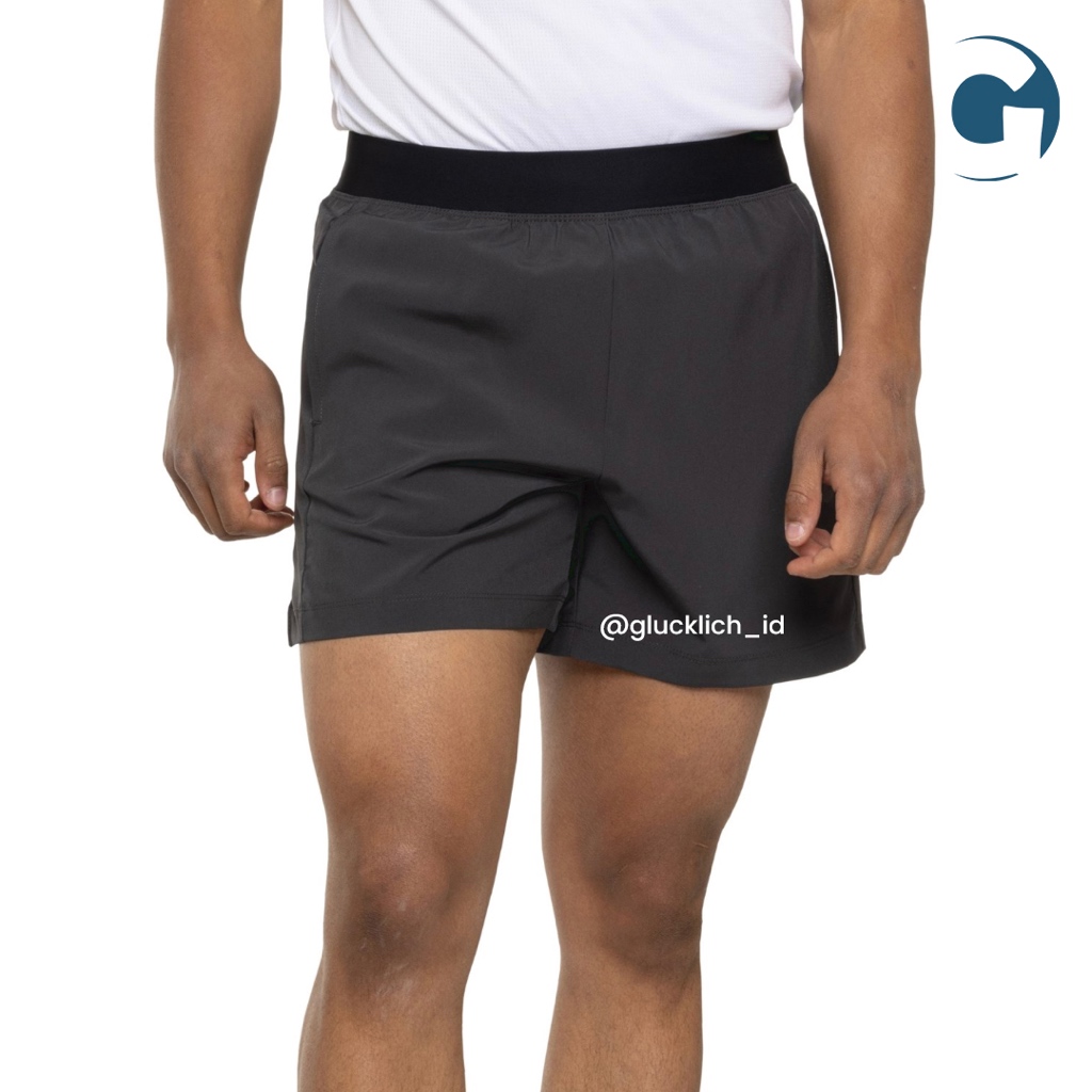 Asics, Woven Running Shorts - 5” Black