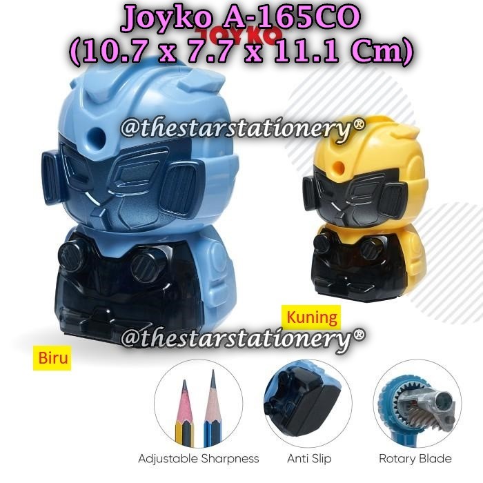 

(1 Biji) GROSIR Rautan Putar JOYKO A-165CO Rautan Meja / Rautan Serutan Sharpener Joyko A-165CO