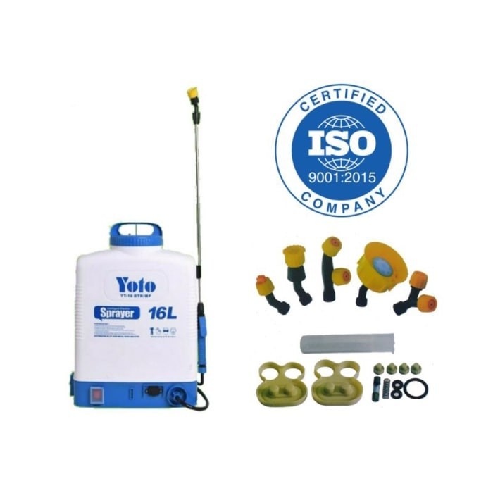 SPRAYER ELEKTRIK YOTO 16 LITER ORI / TANGKI CAS YOTO TERMURAH