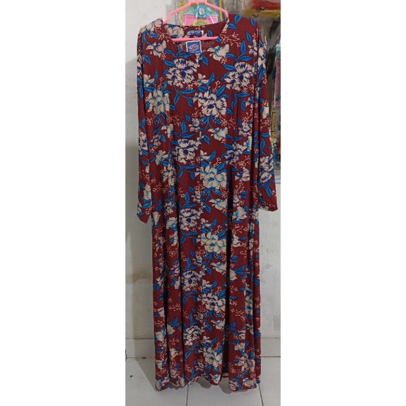 Abaya Motif Batik Premium size XXL