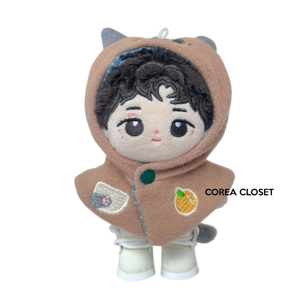 READY STOCK 10cm dimoo    hand warmer upset  labu 17cm Jual baju boneka   - jubah costum Siam Cat cl