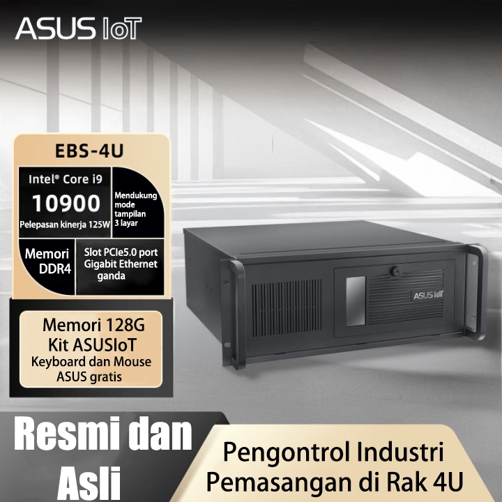 Pengontrol Industri Pengontrol Industri Baru ASUS Industrial PC EBE-4U Komputer Industri Komputer In