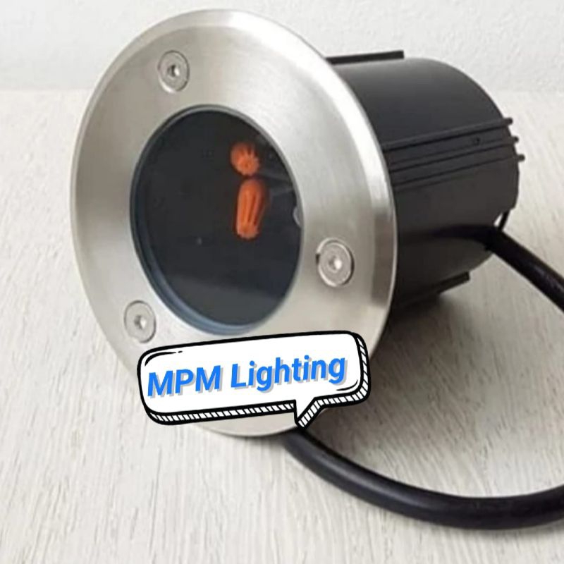 Kap Lampu Lantai Tanam Stainless Mr16 Inbow/ Housing Lampu Lantai Tanam Mr16 Inbow