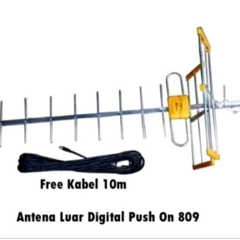 Push On PO-809 Antena Tv Luar Digital
