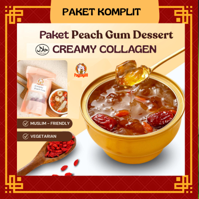 

PAKETAN CREAMY PEACH GUM COLLAGEN PREMIUM ++