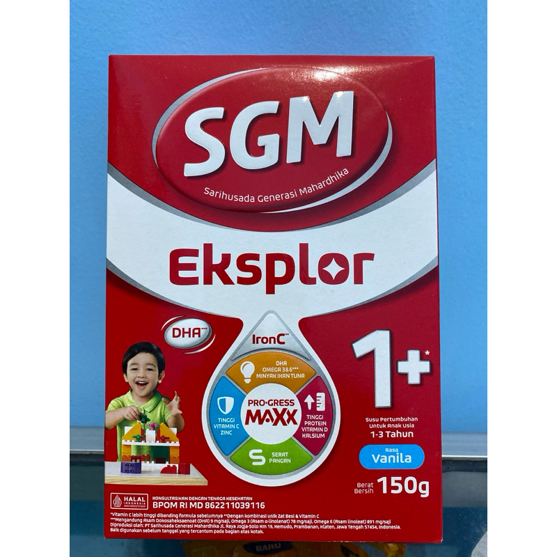 susu SGM Vanila 1+ 150gr