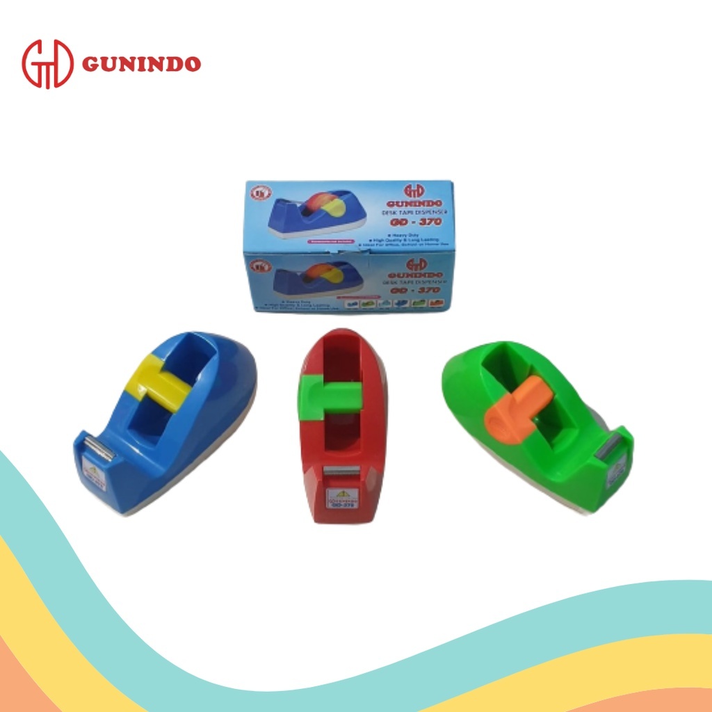 

DISPENSER SOLASI / DESK TAPE / TEMPAT SOLASI GD-370 GUNINDO 031060