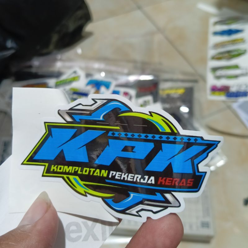 

STIKER KPK KOMPLOTAN PEKERJA KERAS