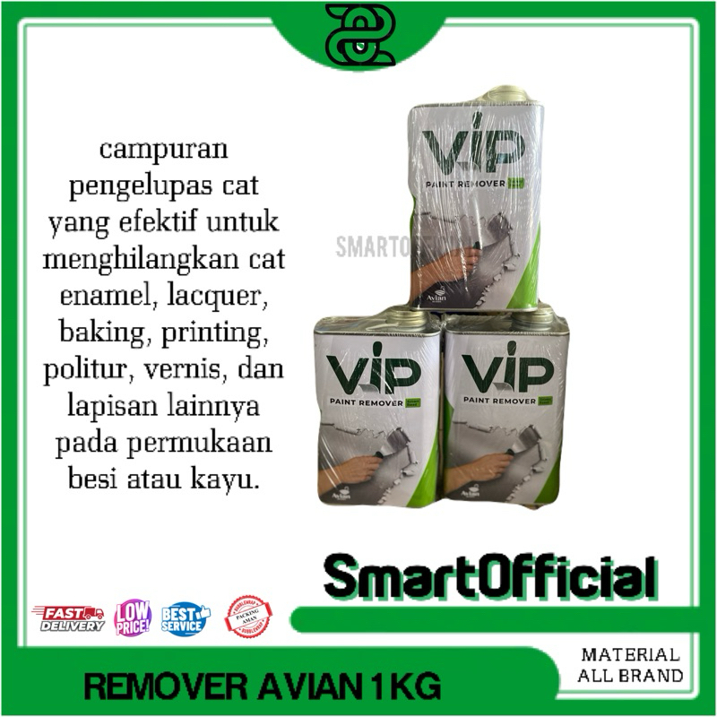 REMOVER VIP 1 kg PELINTUR CAT BERBAHAN DASAR SOLVENT
