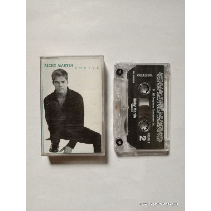 KASET PITA RICKY MARTIN - VUELVE / KASET PITA LAGU BARAT RICKY MARTIN
