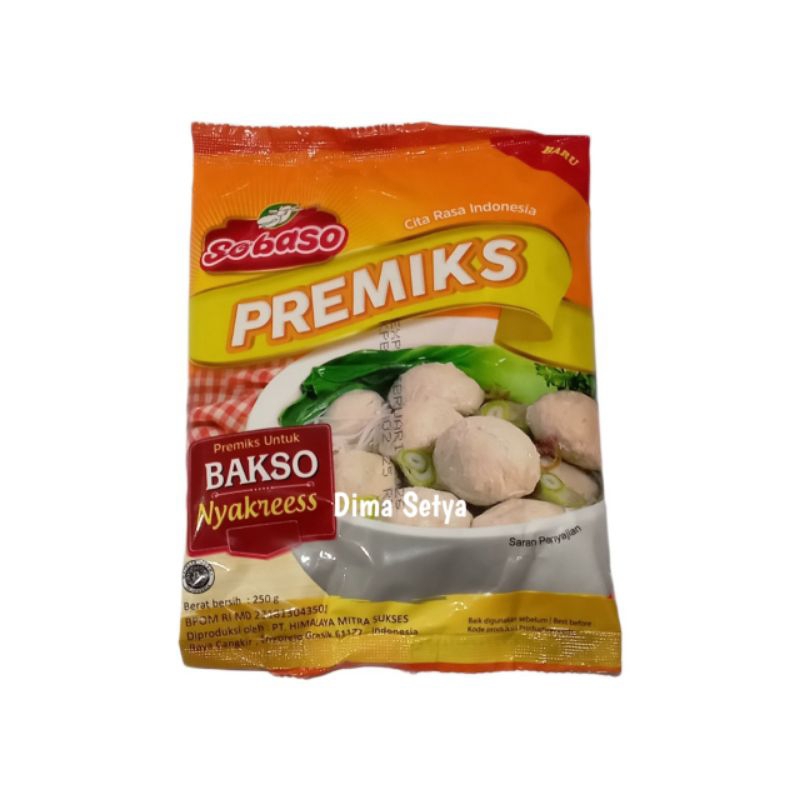 

SOBASO tepung adonan bakso nyakreess 250 gram