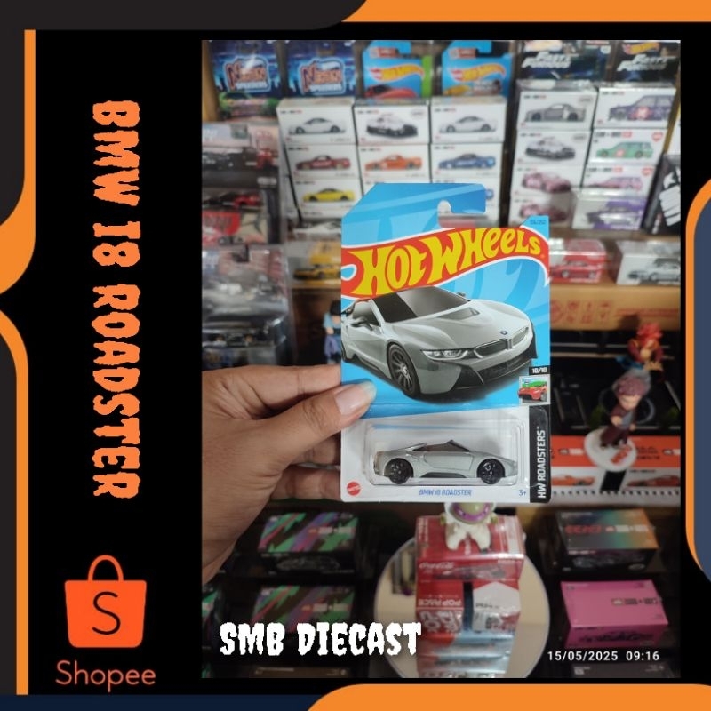 HOT WHEELS BMW i8 ROADSTER ABU