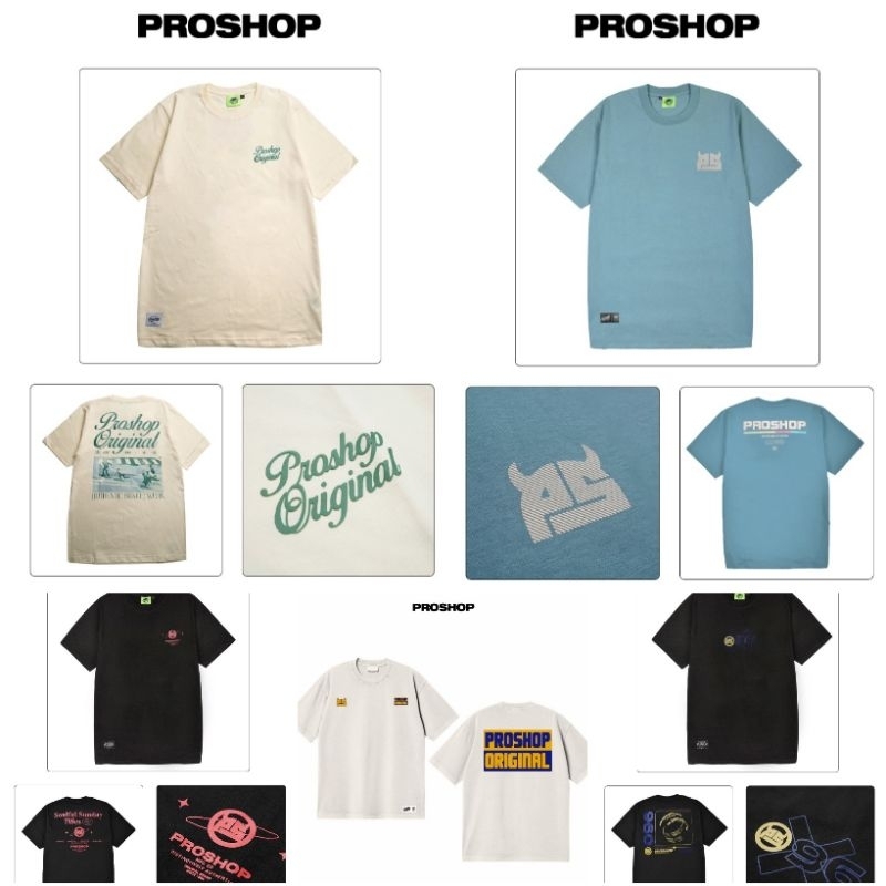 KAOS PROSHOP | PROSHOP ORIGINAL | KAOS PENDEK OBLONG