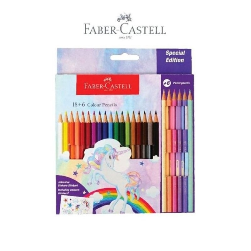 

Faber - Castell Colour pencil Unicorn 24 warna