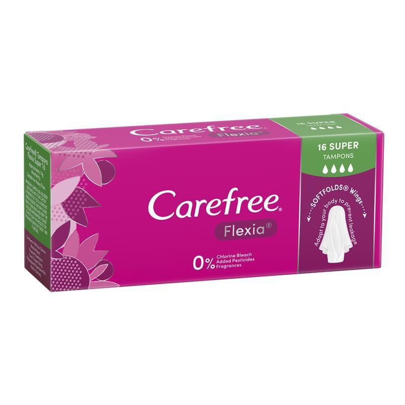 Carefree Flexia Tampons