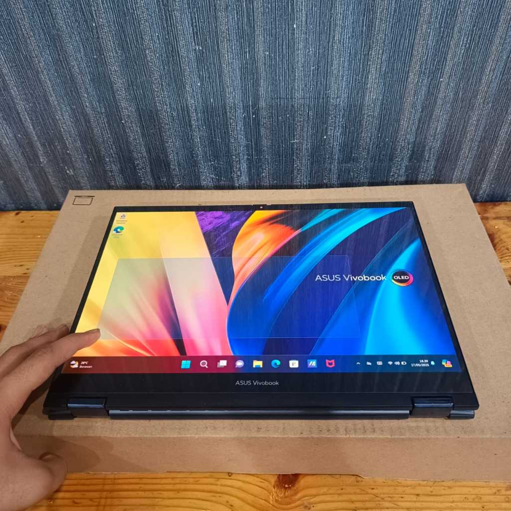 #Touchscreen #Numberpad Asus Vivobook S 14 FLIP TP3402ZA i5-12500H Ram 16/SSD512GB