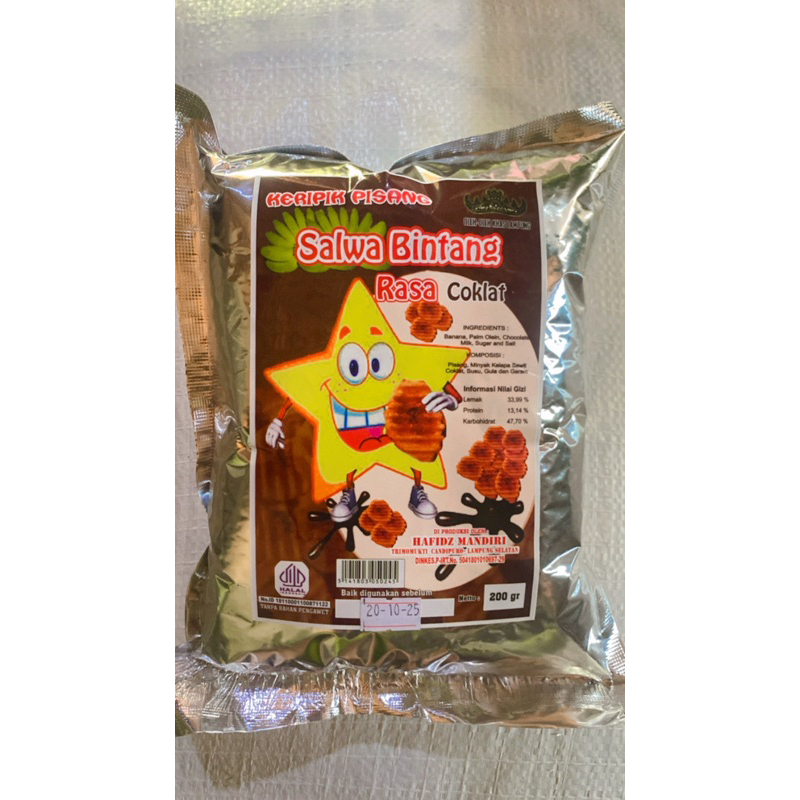 

Kripik pisang salwa bintang khas lampung