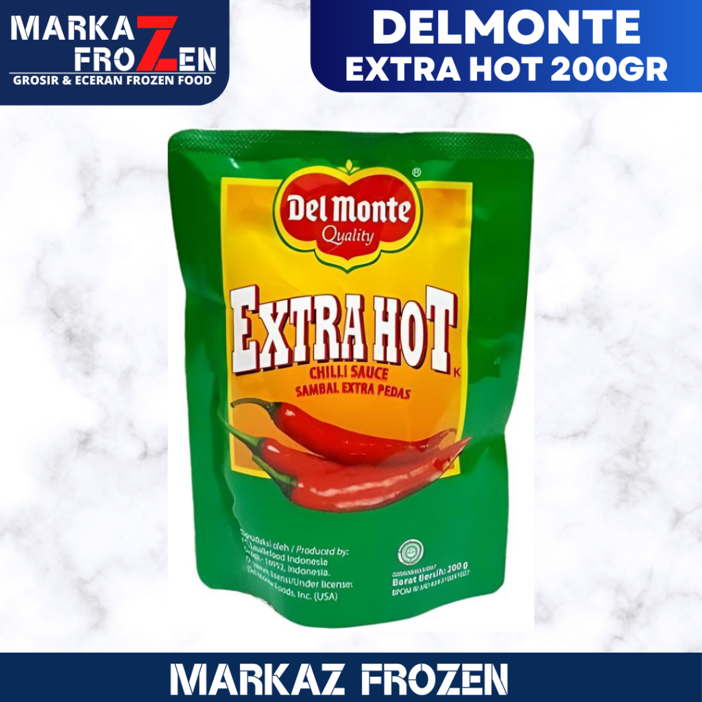 

DELMONTE SAUS SAMBAL EXTRA HOT POUCH 200ML