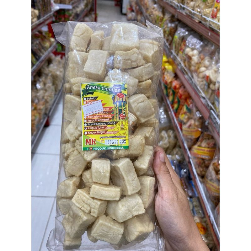 

Kerupuk Tahu Berat 170 Gram