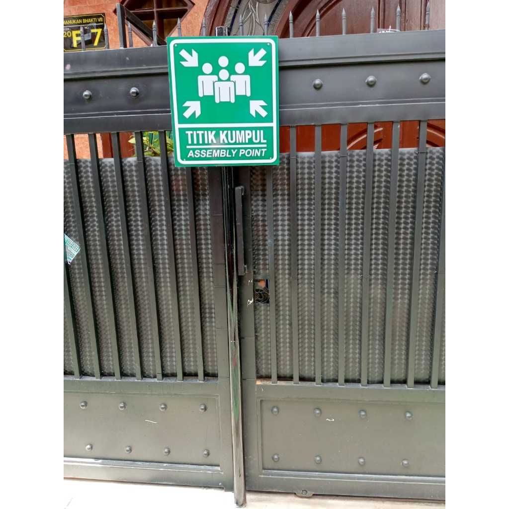 RAMBU TITIK KUMPUL + TIANG