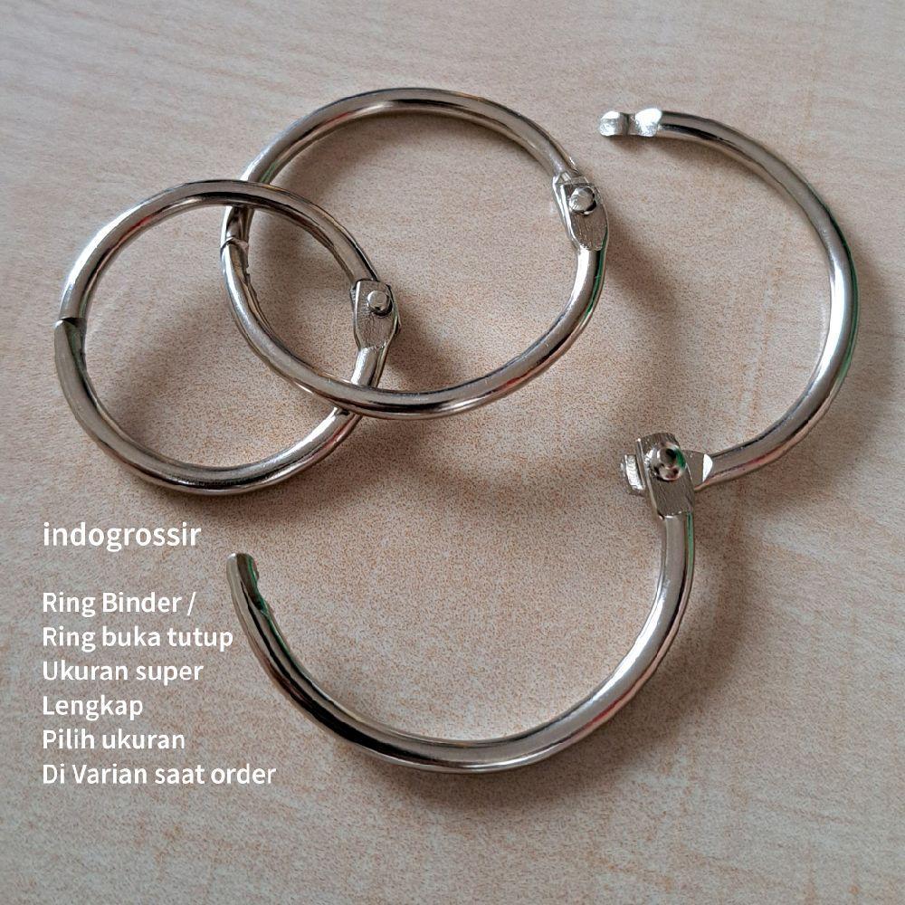 

Ring buka tutup / Ring Binder / Cincin buku / Ukuran super lengkap